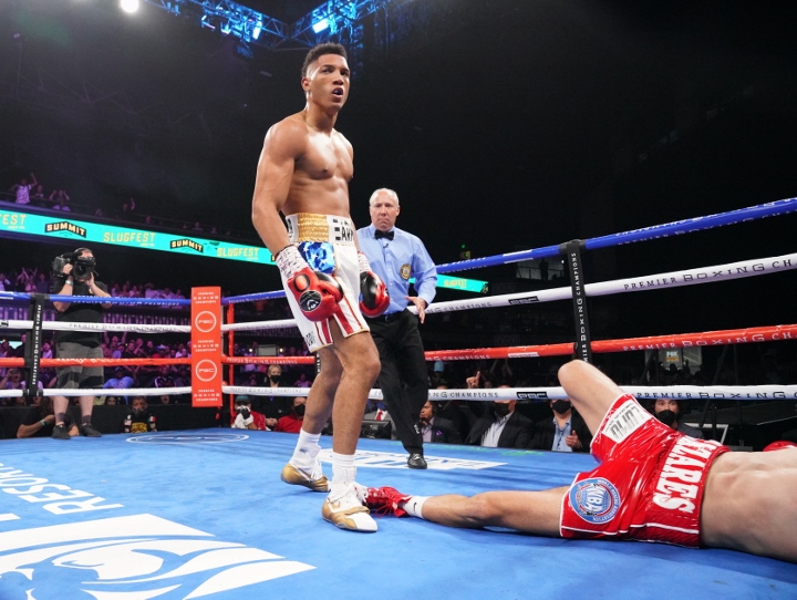 Photos David Morrell Blasts Out Mario Cazares in One Round Boxing News